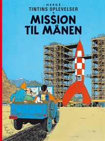 Tintin: Mission til Månen - softcover forside